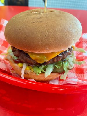 Beyond burger  at Lord of the Fries in Brunswick