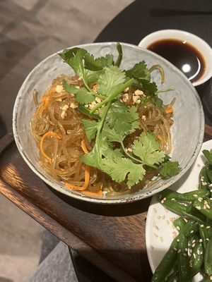 Sweet potato noodles (these were heavenly)  at Lao Lao in Stockholm