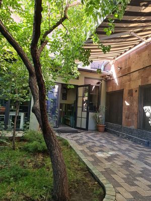 Garden at Life Food in Yerevan