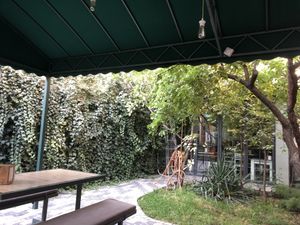Outside patio  at Life Food in Yerevan