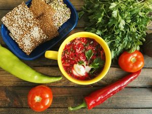 BORSCH
Specially for those who love juicy Russian borsch, we created our raw-version ! Enjoy the balanced taste of this extremely healthful masterpiece! 
Ingredients: at Life Food in Yerevan