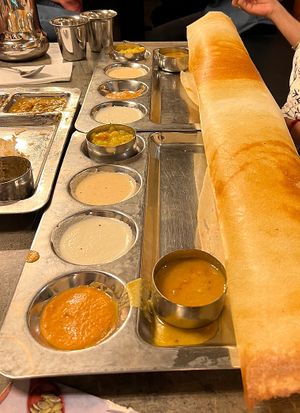 Masala Dosa  at Saravanaa Bhavan - Sankt Eriksgatan in Stockholm