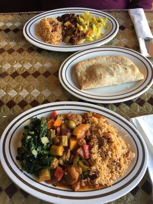 Vegan lunch specials from buffet   at Nyack Main Essentials in Nyack