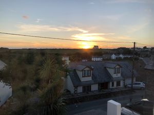 Sunset from Michael House at Michael House in Tintagel