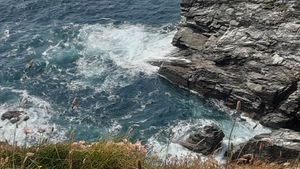 coastal walk nearby at Michael House in Tintagel