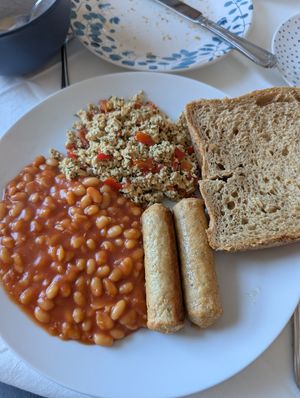 Breakfast at Michael House in Tintagel