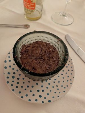 Choc mouse at Michael House in Tintagel