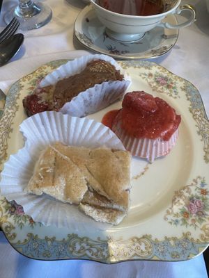   at Pinecone Cottage Tea House in Downers Grove