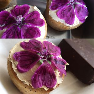 desserts fleuris at Cha Cuisine in Laval