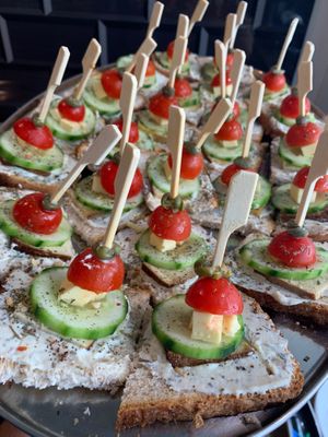 Toasts at Cha Cuisine in Laval