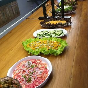 Saladas selecionadas at Vila Virrô in Olimpia