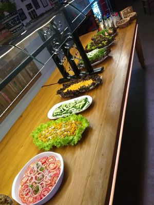 Saladas selecionadas at Vila Virrô in Olimpia