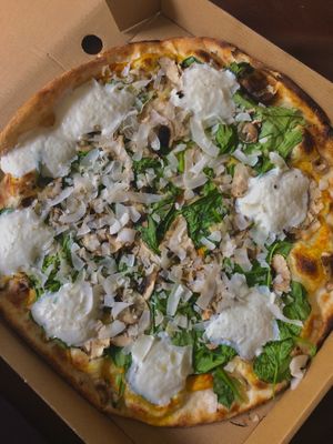 Las Vega pizza at Otomat in Brussels