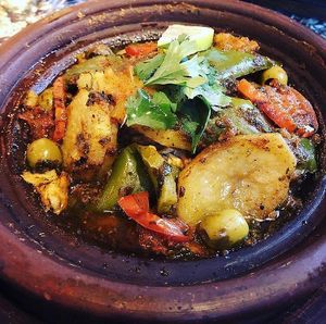 Tangine veggie at Zanzibar in Santiago