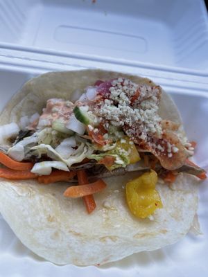 Tofu tacos  at Sula Wok in Ottawa