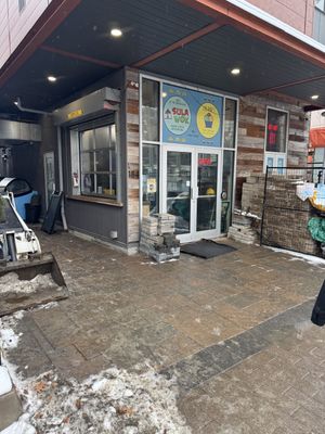 Restaurant Entrance   at Sula Wok in Ottawa