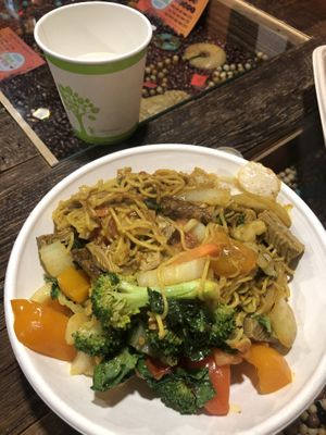 Tibetan noodles at Sula Wok in Ottawa