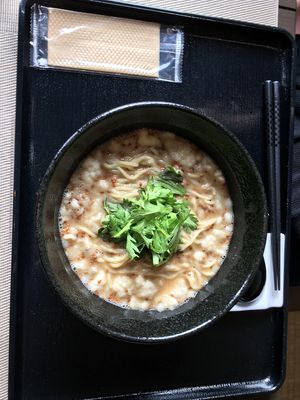 Sesame ramen at Oribio in Tottori