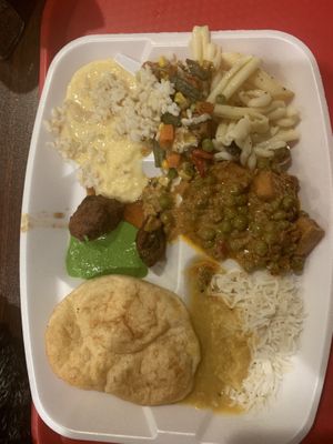 Buffet Plate  at Govinda's Cafe in Las Vegas