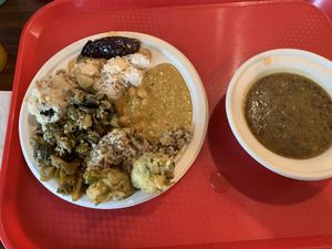 Different delicious options every visit! at Govinda's Cafe in Las Vegas