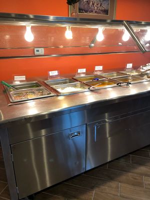 Buffet at Govinda's Cafe in Las Vegas