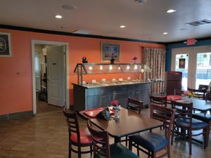 Inside at Govinda's Cafe in Las Vegas