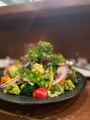 Farmer’s salad at Rosy in Tokyo