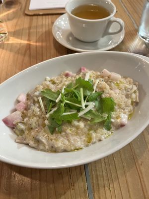 Brown rice risotto  at Rosy in Tokyo