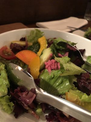 Vegan salad at Rosy in Tokyo