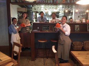 Your welcoming staff at Rosy in Tokyo