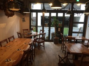 Seating area at Rosy in Tokyo