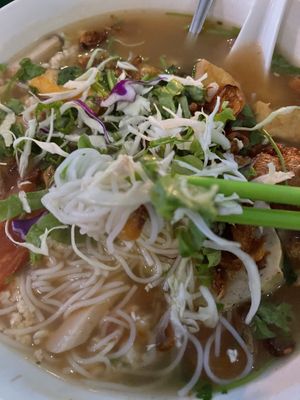 fresh tomato soup  at Thanh Tinh Chay in San Diego