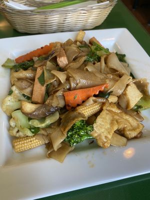 #66 Sauté Soft Noodles  at Thanh Tinh Chay in San Diego