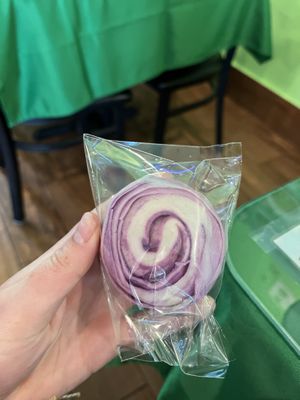 mung bean cake  at Thanh Tinh Chay in San Diego