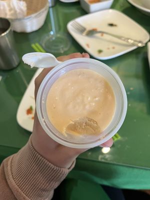 cheesecake (my favorite thing!)  at Thanh Tinh Chay in San Diego