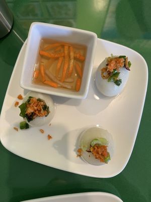 rice cakes  at Thanh Tinh Chay in San Diego