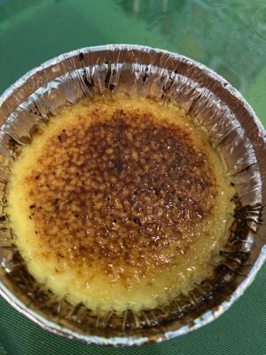 Crème brûlée   at Thanh Tinh Chay in San Diego