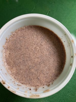 Chocolate pudding  at Thanh Tinh Chay in San Diego