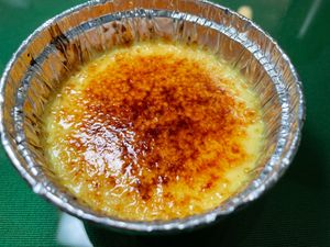 creme brulee at Thanh Tinh Chay in San Diego
