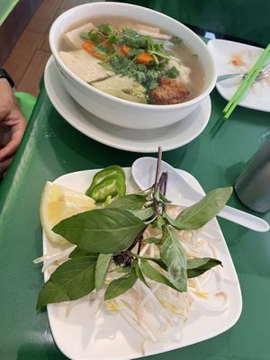 Vegan Pho  at Thanh Tinh Chay in San Diego