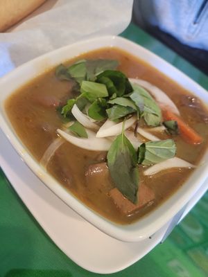 For dipping the bread (banh) into at Thanh Tinh Chay in San Diego