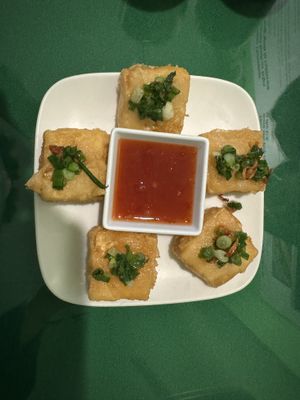 salt & pepper tofu   at Thanh Tinh Chay in San Diego