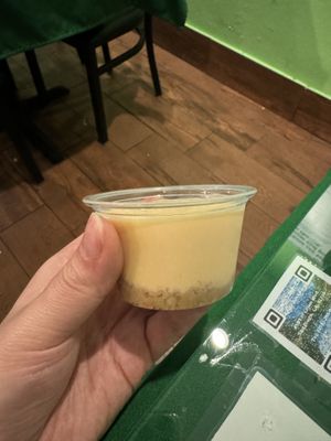 cheesecake (so so delicious!)   at Thanh Tinh Chay in San Diego