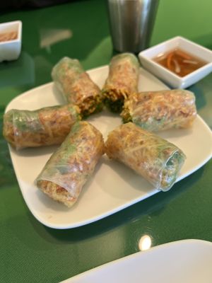 Spring rolls   at Thanh Tinh Chay in San Diego