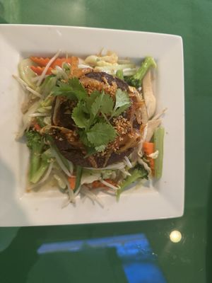 Filet Mignon Stir Fry Vegetables   at Thanh Tinh Chay in San Diego