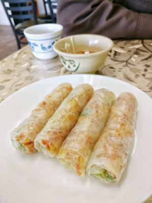 Summer Rolls at Thanh Tinh Chay in San Diego