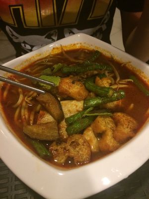 Red curry (no coconut milk)  at LN Fortunate Coffee in Ipoh