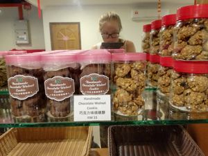 Handmade cookies at LN Fortunate Coffee in Ipoh