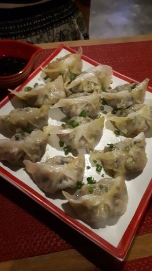 Vegan Dumplings at Stuffed in Koh Tao