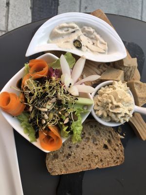 The cheese plate  at Utopia in Nice